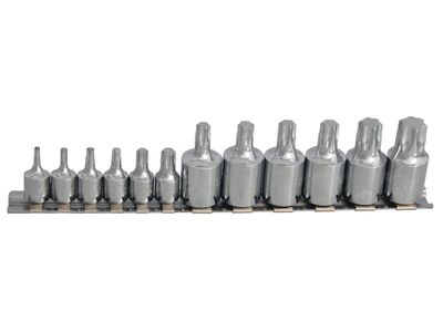 BlueSpot Tools B/S01551 Mixed Drive TORX Socket Set, 12 Piece