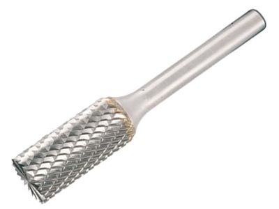 Dormer DOR803606 Solid Carbide Bright Rotary Burr - Cylinder with Endcut 6 x 6mm