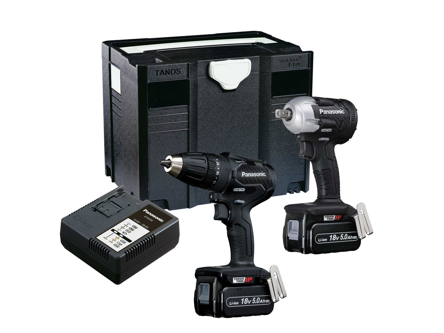 Panasonic PANC242LJ EYC242LJ2G31 Twin Pack 18V 2 x 5.0Ah Li-ion