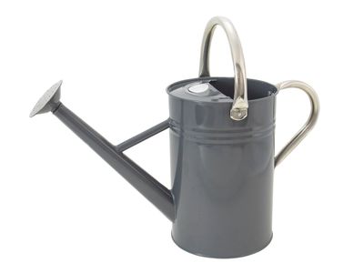 Kent &amp; Stowe K/S34884 Metal Watering Can Cool Grey 4.5 litre