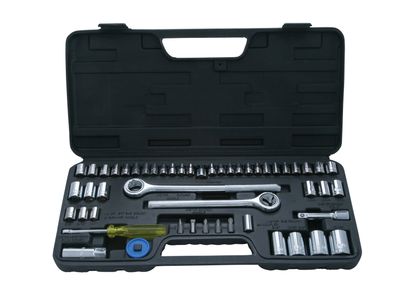 BlueSpot Tools B/S01746 Mixed Drive Socket Set, 52 Piece