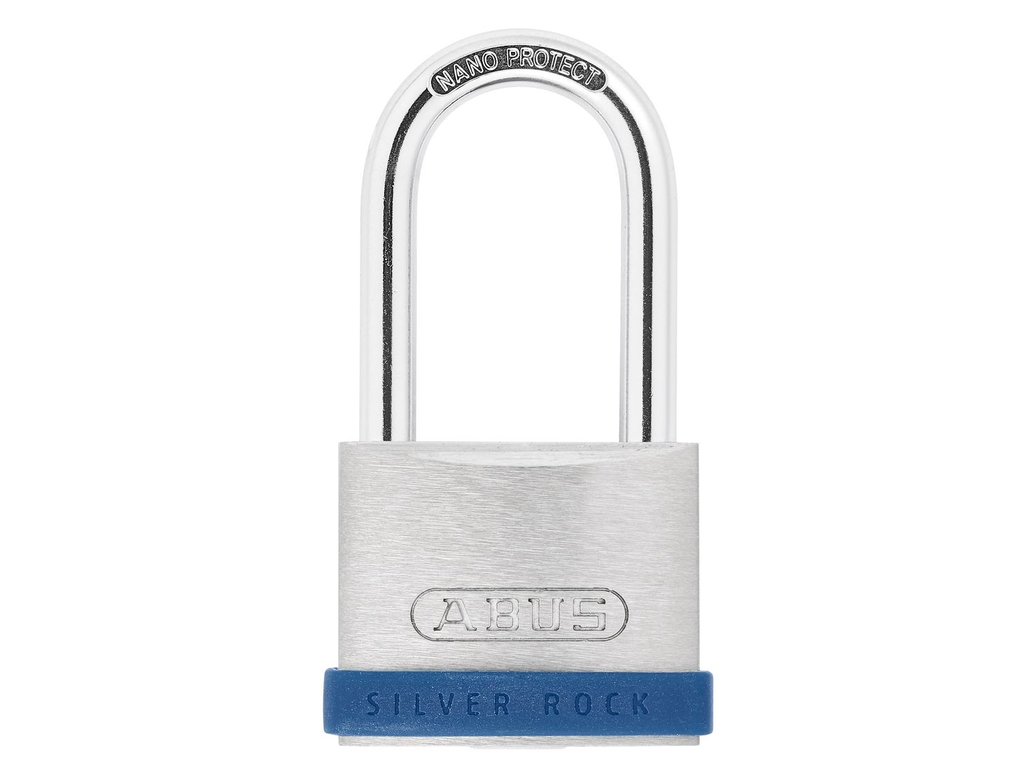 ABUS Mechanical ABU540LS40C 40mm Silver Rock™ 5 Padlock Long Shackle 40mm