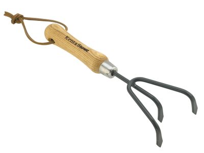 Kent &amp; Stowe K/S70100287 Carbon Steel Hand 3-Prong Cultivator, FSC