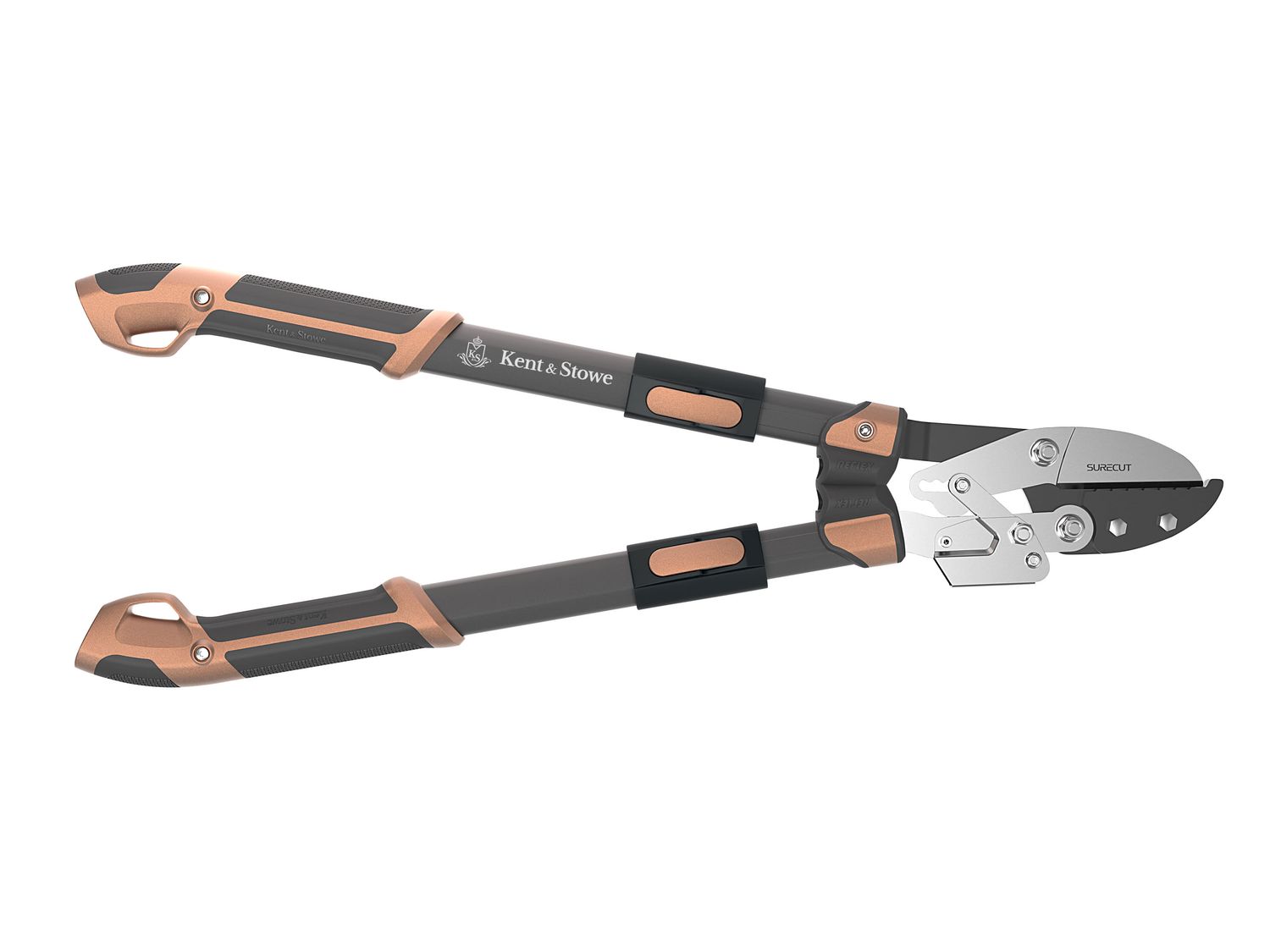 Kent &amp; Stowe K/S70100473 SureCut Extra Power Hard Wood Ratchet Anvil Loppers