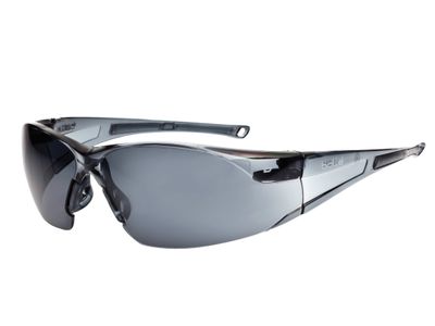 Bolle Safety BOLRUSHPSF RUSH Safety Glasses - Smoke