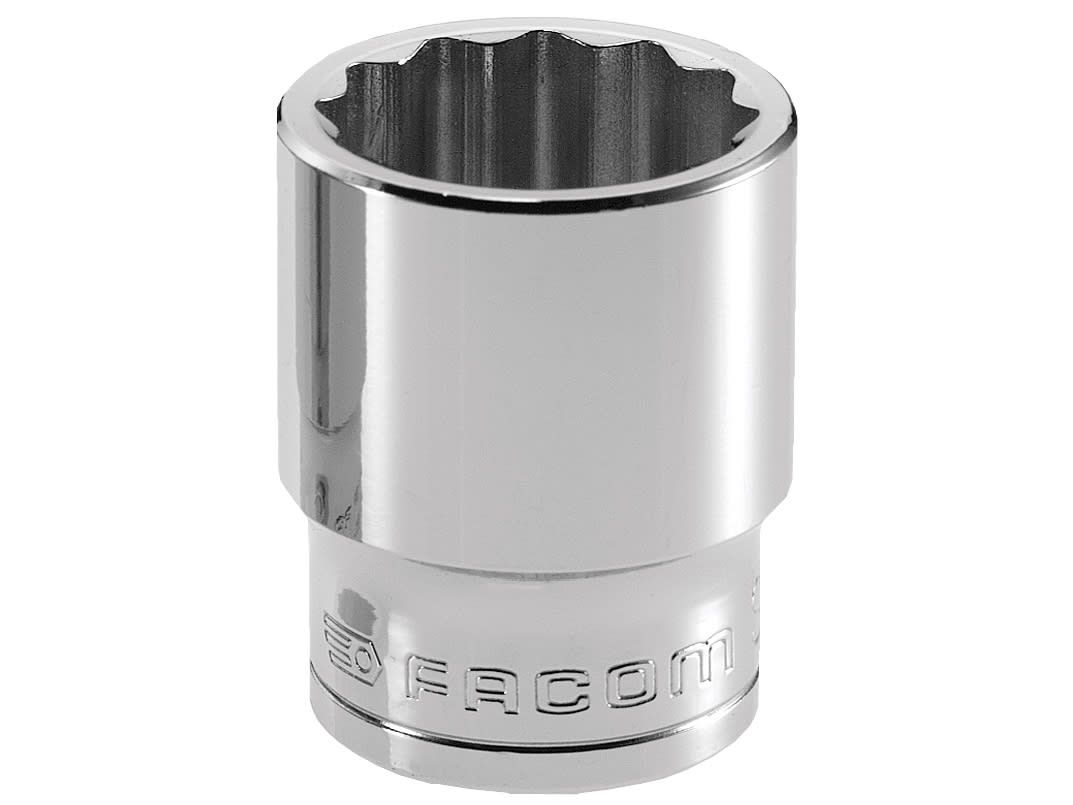 Facom FCMS27 Bi-Hexagon Socket 1/2in Drive 27mm