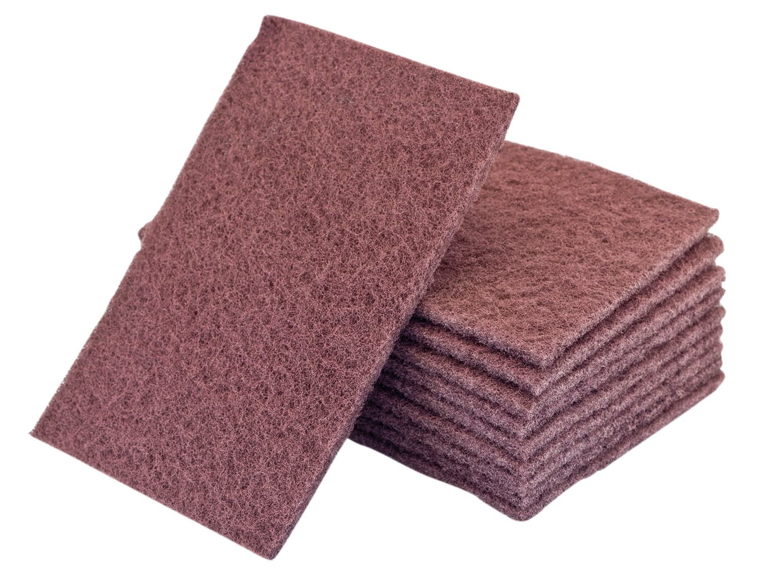 Flexipads World Class FLE34005 Hand Pads Maroon Very Fine 230 x 150mm (Pack 10)