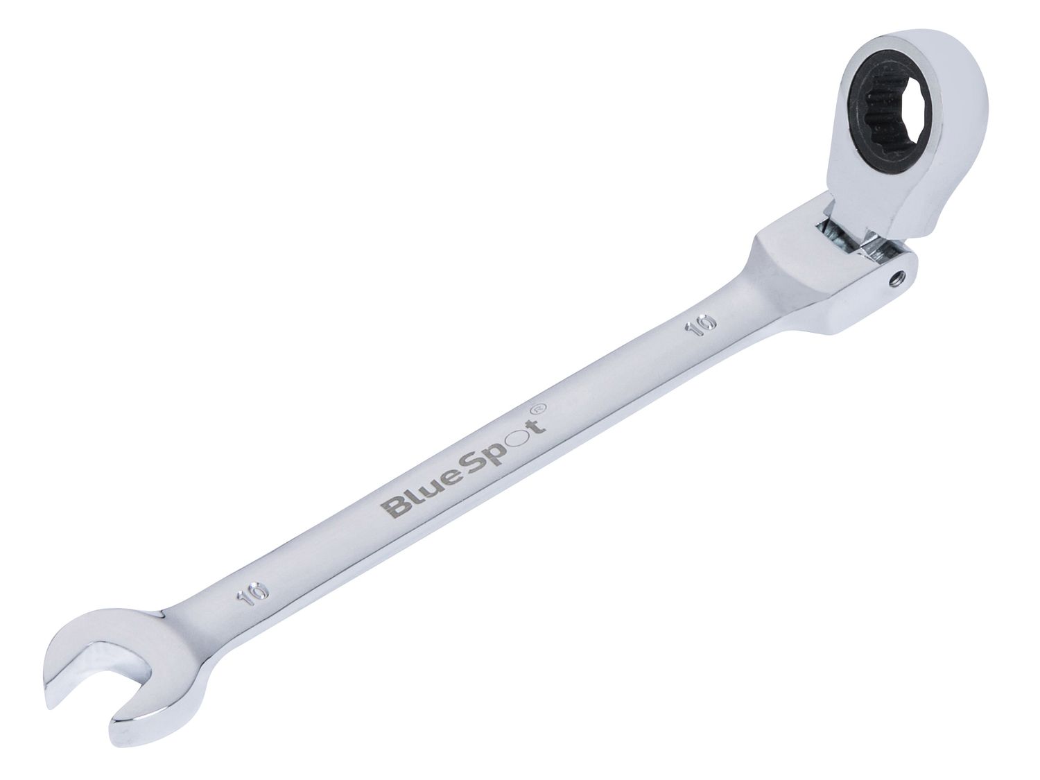 BlueSpot Tools B/S5102 180° Flexible Head Ratchet Spanner 10mm
