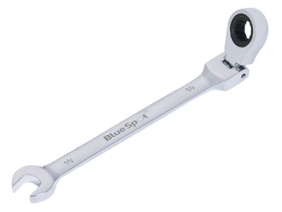 BlueSpot Tools B/S5102 180° Flexible Head Ratchet Spanner 10mm