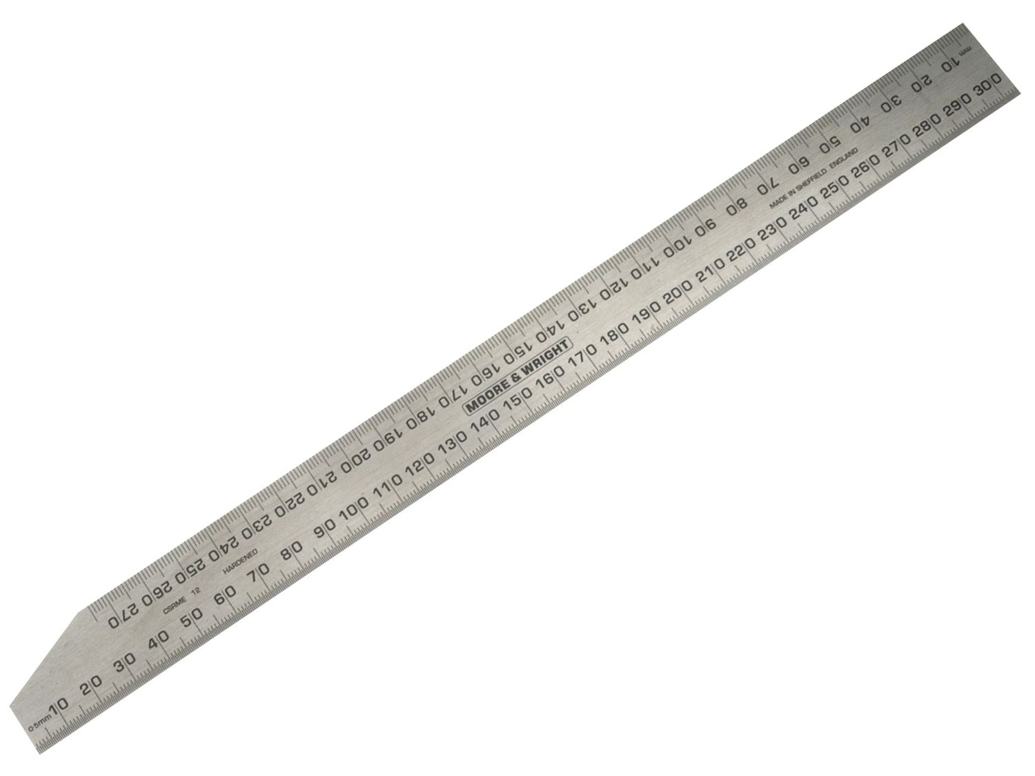 Moore &amp; Wright MAWCSRM600 CSRM600 Rule For Combo Set 600mm