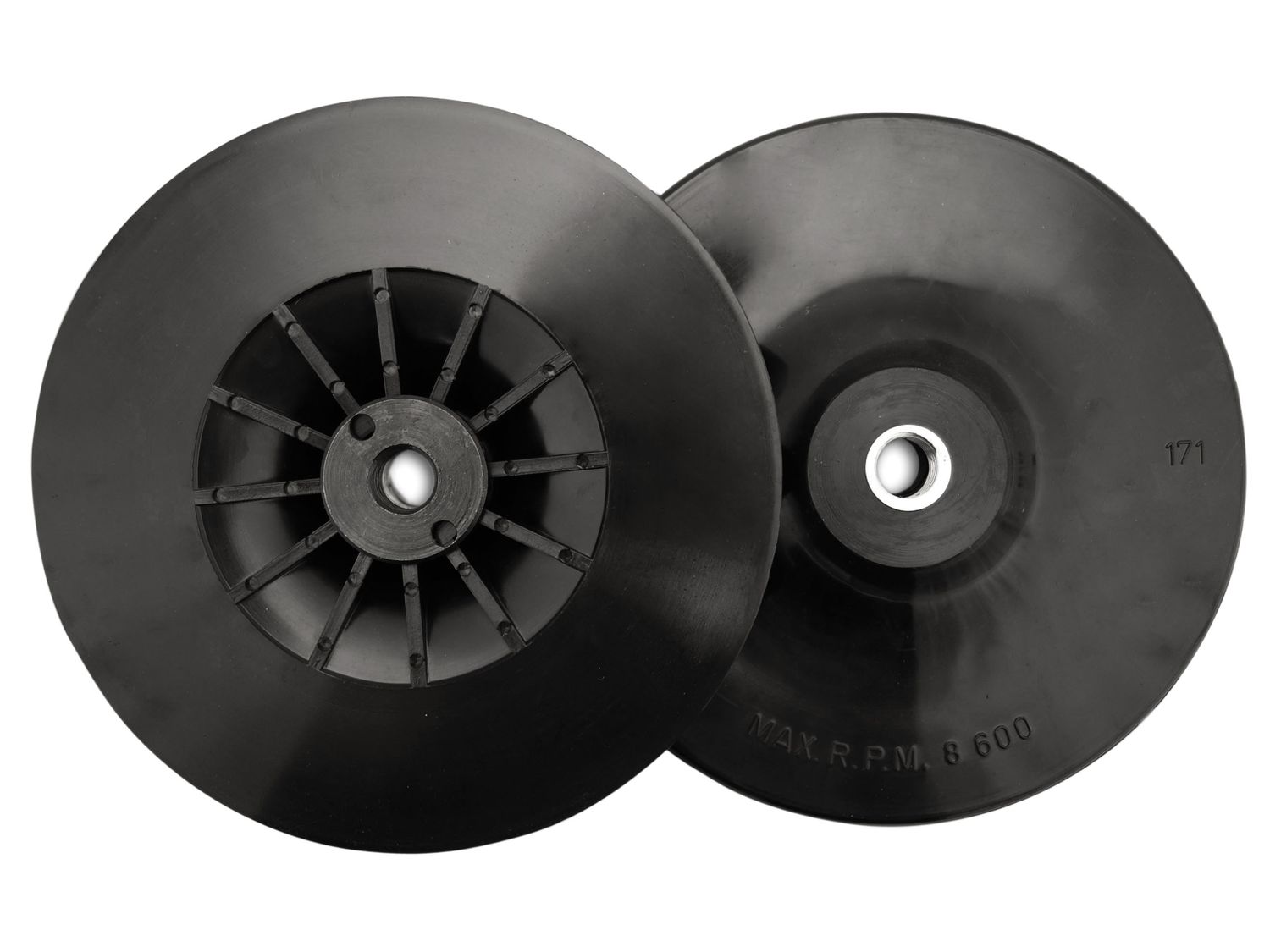 Flexipads World Class FLE20405 Angle Grinder Pad Black 180mm (7in) 5/8 UNC