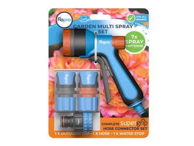 Flopro FLO70300786 Garden Multi Spray Gun Set