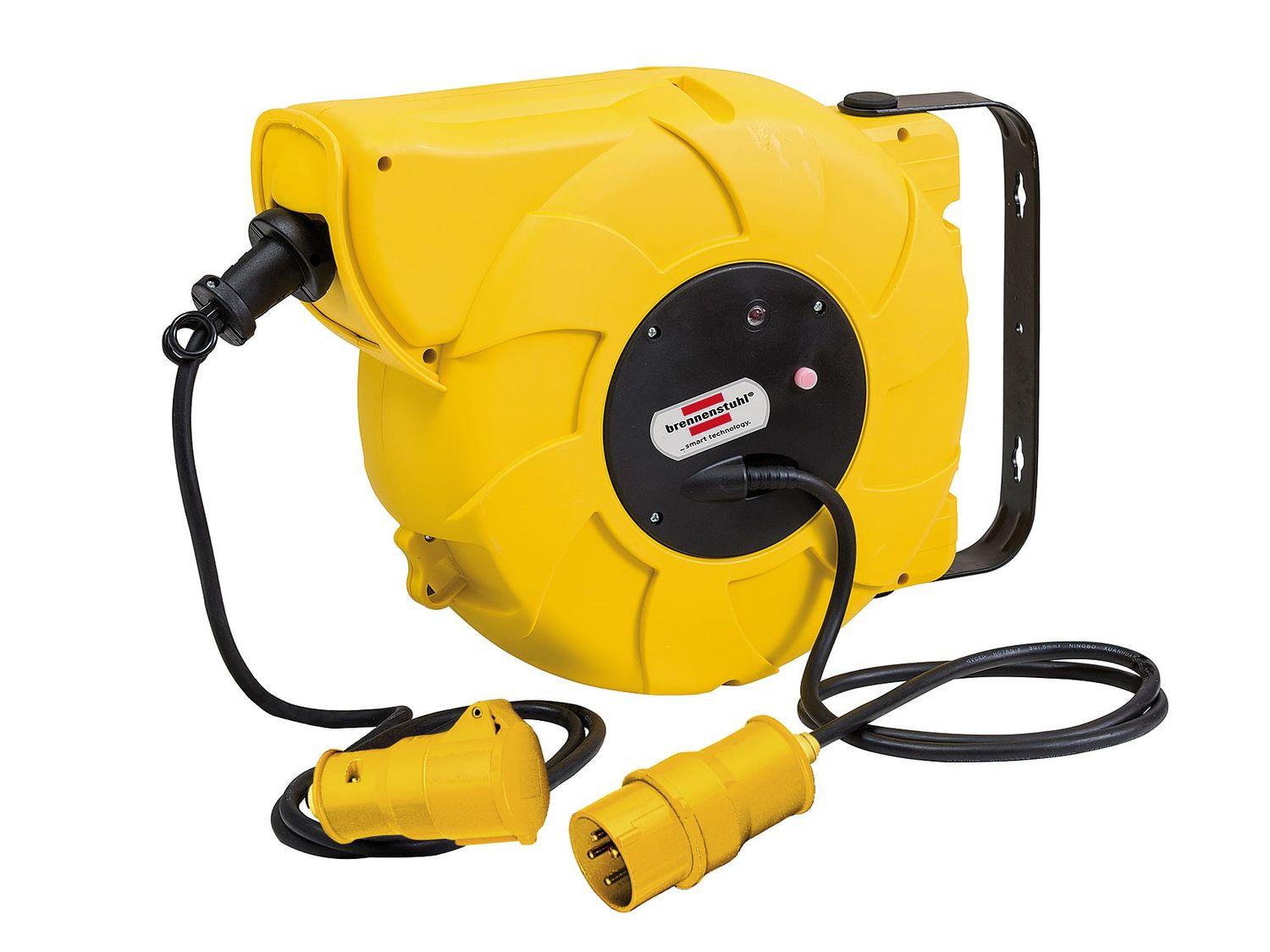 Brennenstuhl BRE003110 Auto Cable Reel 110V 16+2m 16A 1 Socket