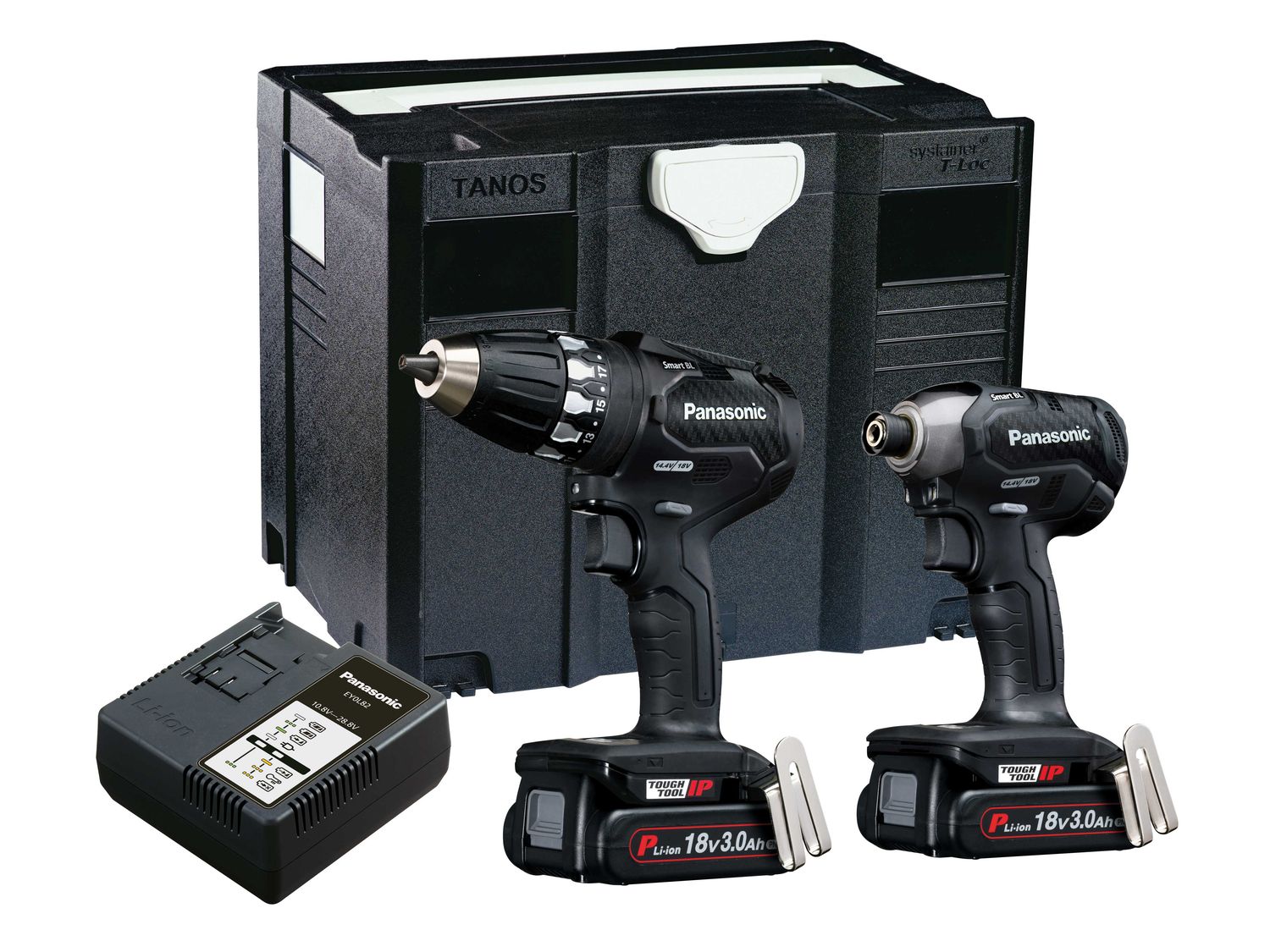 Panasonic PANC231PN EYC231PN Twin Pack 18V 2 x 3.0Ah Li-ion