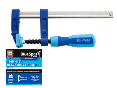 BlueSpot Tools B/S10036 Heavy-Duty F-Clamp 50 x 150mm