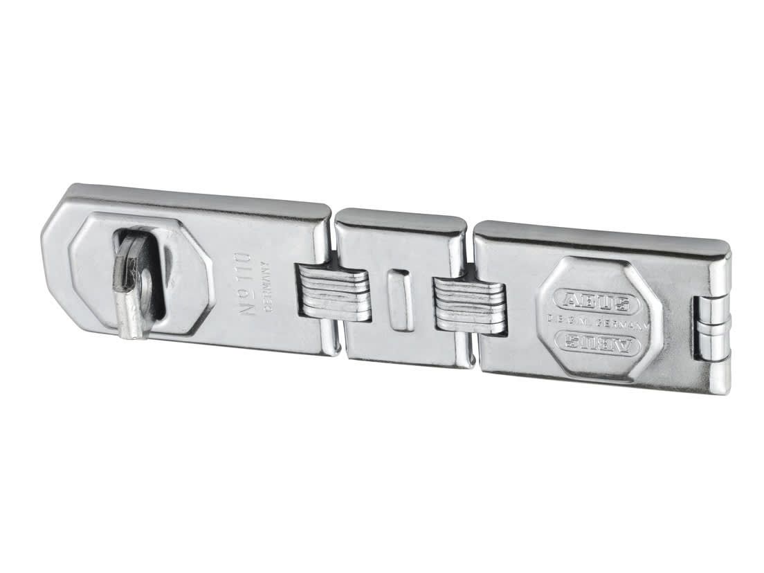 ABUS Mechanical ABU110195HS 110/195 Hinged Hasp &amp; Staple 195mm