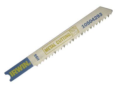 IRWIN IRW10504294 U118G Jigsaw Blades Metal Cutting Pack of 5
