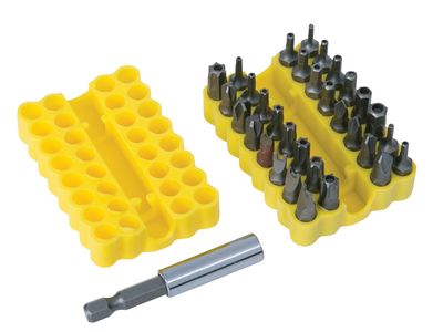 BlueSpot Tools B/S14151 Security Bit Set, 33 Piece