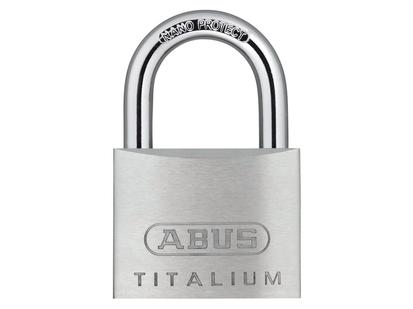 ABUS Mechanical ABUKA56206 64TI/50mm TITALIUM™ Padlock Keyed Alike KA6512