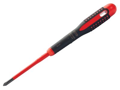 Bahco BAHBE8610SL ERGO™ Slim VDE Insulated Phillips Screwdriver PH1 x 80mm