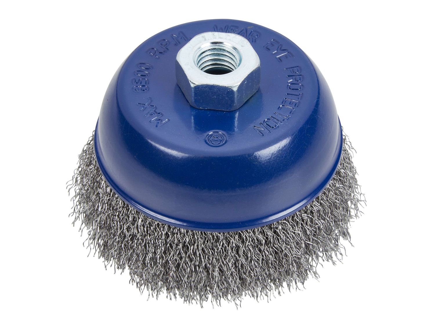 BlueSpot Tools B/S19218 Steel Wire Cup Brush 100mm M14 X 2