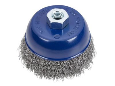 BlueSpot Tools B/S19218 Steel Wire Cup Brush 100mm M14 X 2