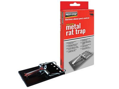 Pest-Stop (Pelsis Group) PRCPSESRT Easy Setting Metal Rat Trap