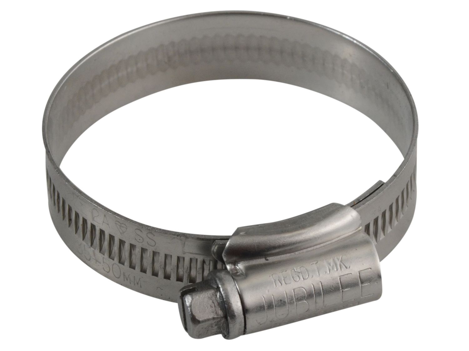 Jubilee JUB2ASS 2A Stainless Steel Hose Clip 35 - 50mm (1.3/8 - 2in)