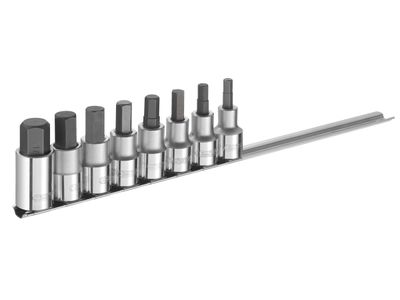 Expert BRIE032904B 1/2in Drive Hex Bit Socket Set, 8 Piece