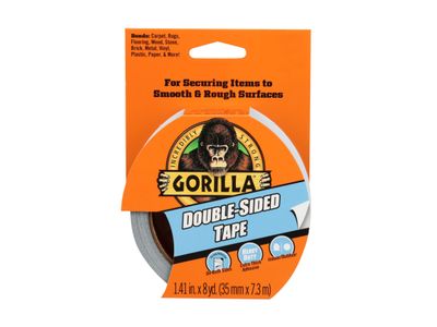 Gorilla Glue GRGGDST73 Double-Sided Tape 35mm x 7.3m