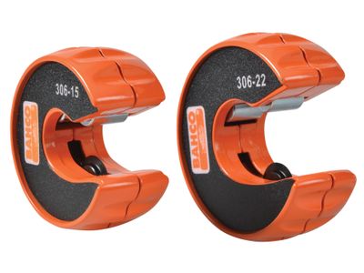Bahco BAH306PACK 306 Pipe Slice Twin Pack 15mm &amp; 22mm