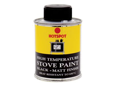 Hotspot HOT201010 Stove Paint Matt Black 100ml