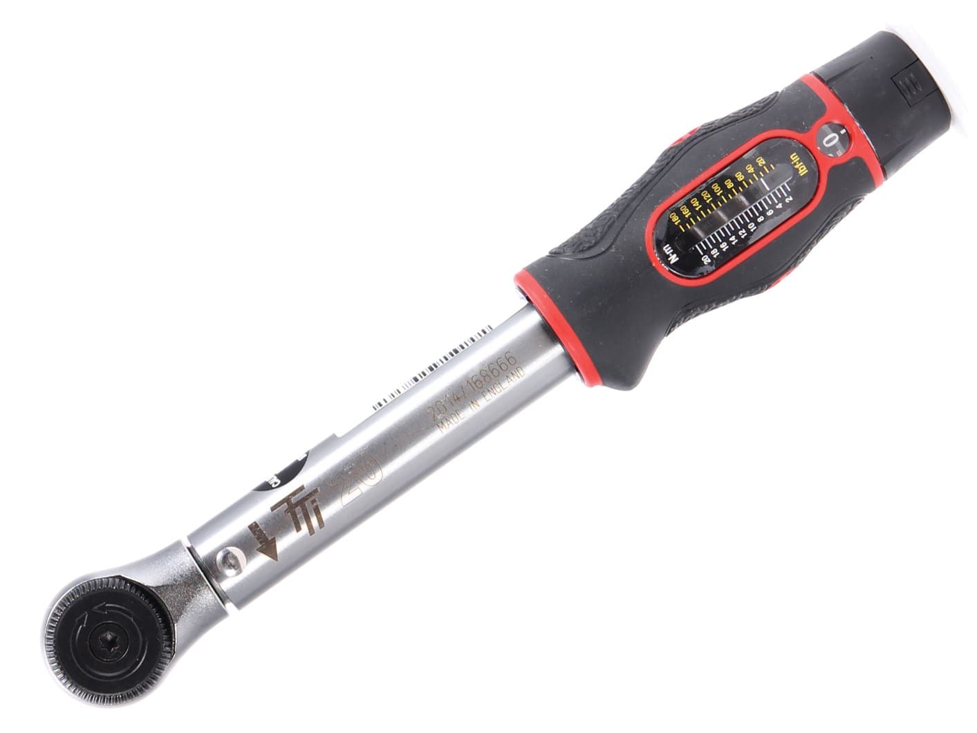 Norbar NOR13830 TTi 20 Torque Wrench 1/4in Square Drive 4-20Nm