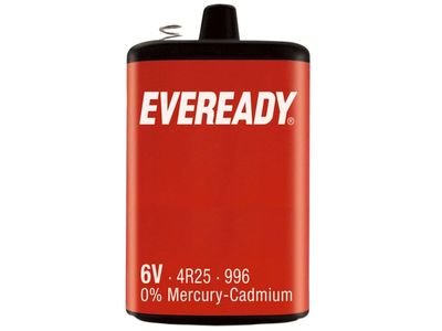 Eveready EVES4682 PJ996 6V Lantern Battery