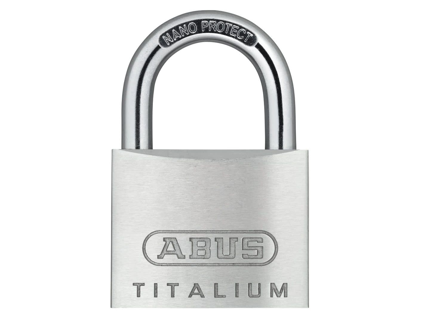 ABUS Mechanical ABU64TI45C 64TI/45mm TITALIUM™ Padlock Carded