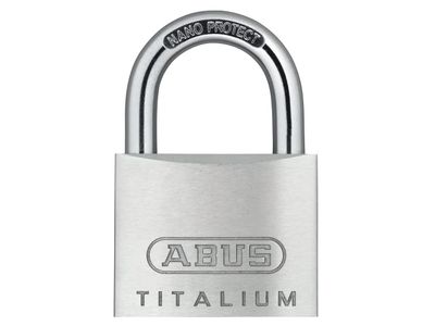 ABUS Mechanical ABU64TI45C 64TI/45mm TITALIUM™ Padlock Carded