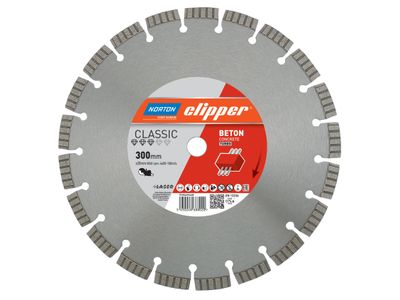 Norton Clipper CLI694468 Classic Beton Diamond Blade 300 x 20mm
