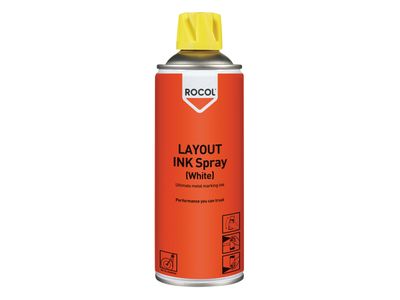 ROCOL ROC57025 LAYOUT INK Spray White 400ml