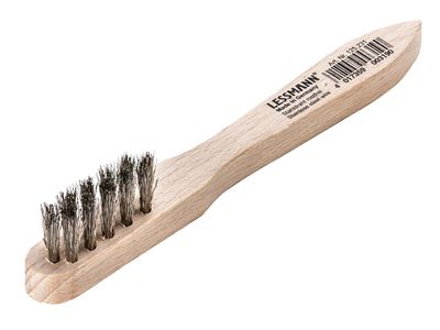 Lessmann LES125241 Spark Plug Brush 3 Row Stainless Steel Wire
