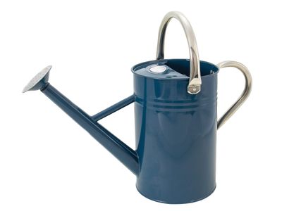 Kent &amp; Stowe K/S34896 Metal Watering Can Midnight Blue 4.5 litre