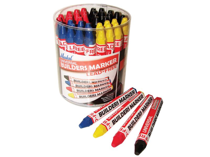 Markal MKL96081 Builder's Marker (Tub 48)