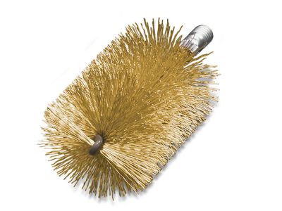 Lessmann LES506730 Threaded Tube Brush 30mm Brass Wire