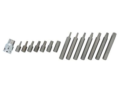 BlueSpot Tools B/S1511 TORX Bit Set, 15 Piece