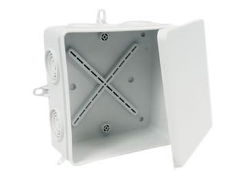 Dencon DCNJB8135NB Square IP54 Junction Box 100mm