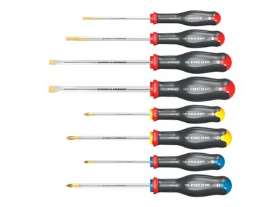 Facom FCMATJ8PB Protwist® Screwdriver Set, 8 Piece