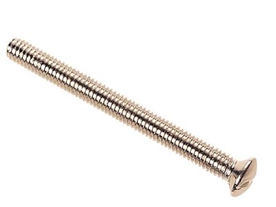Dencon DCN115010NB Nickle Plated Switch/Socket Plate Screws 3.5 x 50mm (Pack of 10)