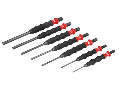 Facom FCM249GJ7 249.GJ7 Sheathed Drift Punch Set, 7 Piece 2-10mm
