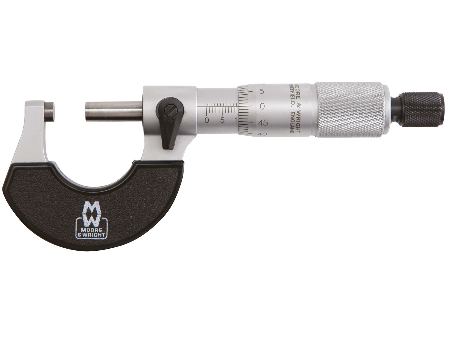 Moore &amp; Wright MAW1961M 1961M Traditional External Micrometer 0-25mm/.01mm