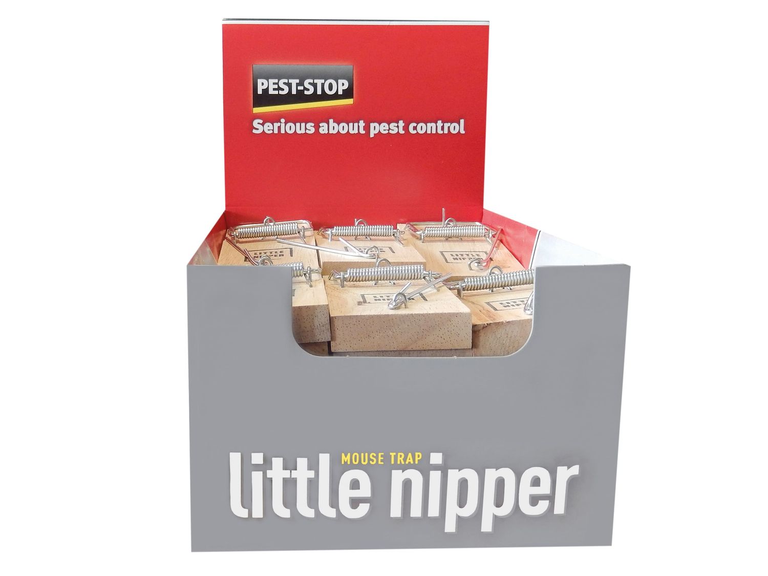 Pest-Stop (Pelsis Group) PRCPSLNM Little Nipper Mouse Trap (Box 30)