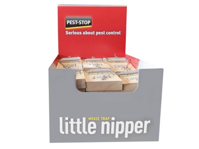 Pest-Stop (Pelsis Group) PRCPSLNM Little Nipper Mouse Trap (Box 30)